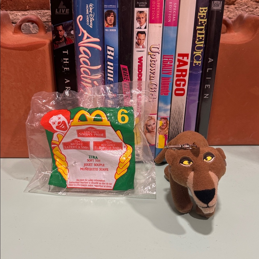 1998 LION KING ZIRA BAG CHARM